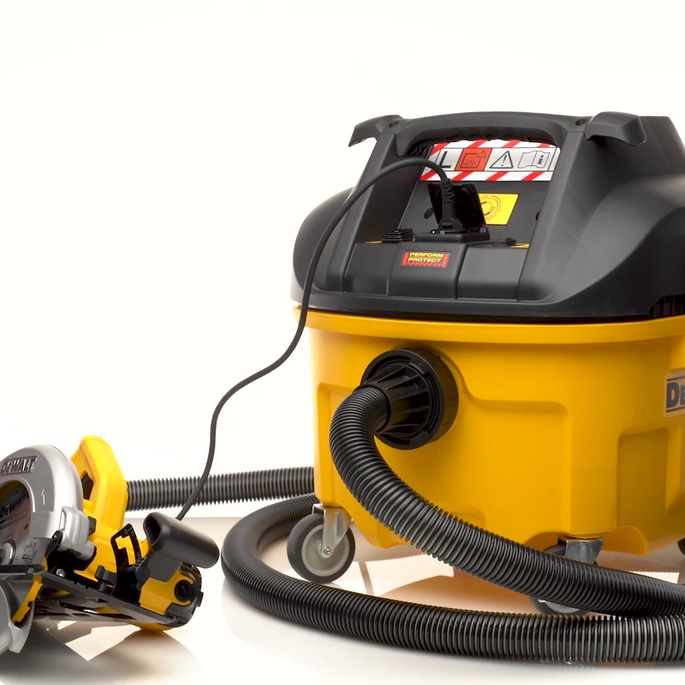 Строительный пылесос DeWalt DWV901L 1400 Вт 30 л — купить в Санкт ...